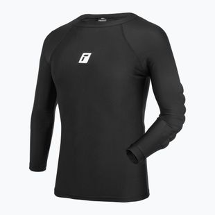 Labdarúgás hosszú ujjú Reusch Compression Shirt Soft Padded fekete 5113500-7700