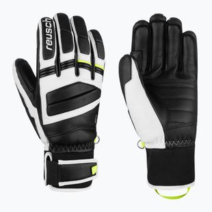 Síkesztyűk Reusch Master Pro black/white/safety yellow