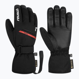 Síkesztyűk Reusch Morris GORE-TEX black/white/fire red