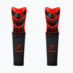 Reusch Shinguard Attrakt Supreme élénkpiros/fekete sípcsontvédők
