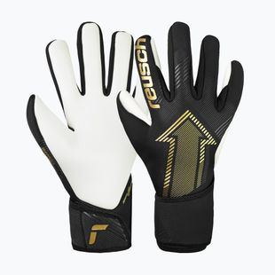 Reusch Fastgrip Silver fekete/arany kapuskesztyű