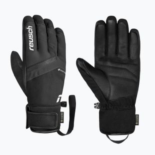 Férfi síkesztyű Reusch Booster Gore-Tex black/white