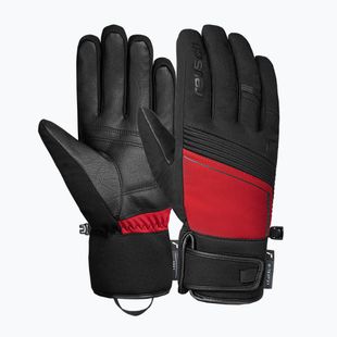 Síkesztyűk Reusch Louis R-Tex XT black/tango red
