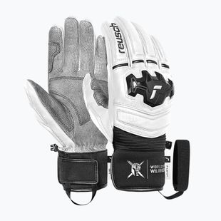 Síkesztyűk Reusch Champ white / black