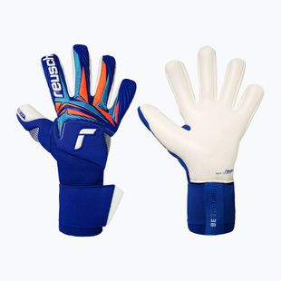 Kapuskesztyűk Reusch Attrakt Gold X NC Gravity sharp blue/white/shocking orange