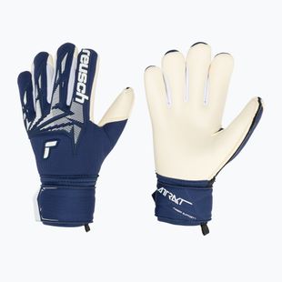 Kapuskesztyűk Reusch Attrakt Freegel Gold X Finger Support Junior premium blue/white