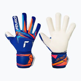 Kapuskesztyűk Reusch Attrakt Gold X NC sharp blue/white/shocking orange