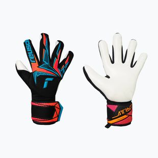 Kapus kesztyűk Reusch Attrakt Freegel Advance black/aqua blue/shocking orange