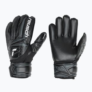 Reusch Attrakt Infinity Junior black gyermek kapus kesztyű