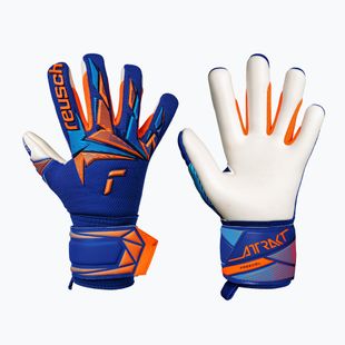 Gyerek kapus kesztyűk Reusch Attrakt Freegel Advance Junior sharp blue/shocking orange