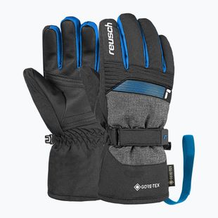 Gyerek síkesztyűk Reusch Rocket GORE-TEX black/black melange/brilliant blue