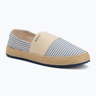 Női espadrille GANT Raffiaville blue/cream