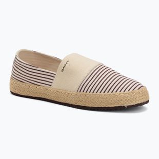 Női espadrille GANT Raffiaville brown/cream