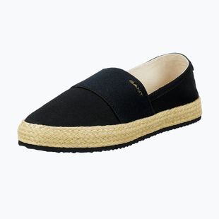 Női espadrille GANT Raffiaville black