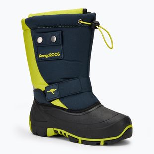 KangaROOS Kanga-Bean II dk navy / lime junior hócsizma
