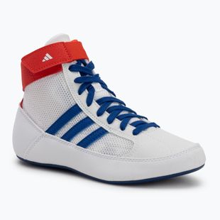 adidas Havoc gyermek birkózó cipő fehér kék piros