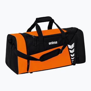 Edzőtáska ERIMA Six Wings Sports Bag 28 l orange/black