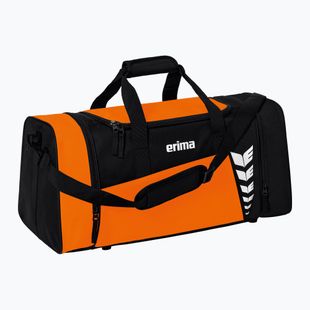 Edzőtáska ERIMA Six Wings Sports Bag 76 l orange/black