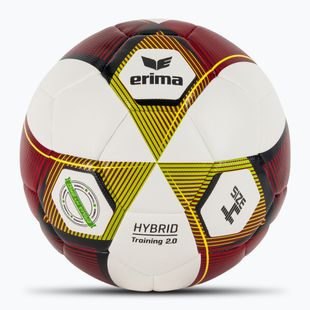 ERIMA Hybrid Training 2.0 piros/lime labdarúgó 4-es méret