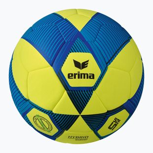 ERIMA Hybrid Indoor sárga/új királykék 4-es méretű futball labdarúgó