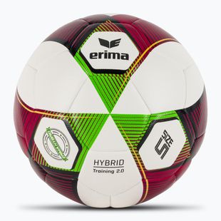 ERIMA Hybrid Training 2.0 piros/zöld gekkó foci méret 5