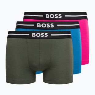 Hugo Boss Trunk Bold férfi boxeralsó 3 pár fekete 50490888-970