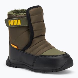 Gyerek hótaposó PUMA Nieve Boot WTR AC Inf grape leaf/ saffron