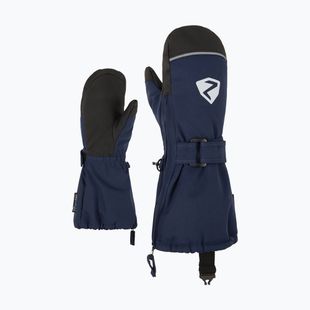 Gyerek síkesztyű ZIENER Lanup Aquashield AW Minis dark navy