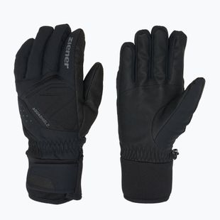 Férfi síkesztyű ZIENER Gatis Aquashield black