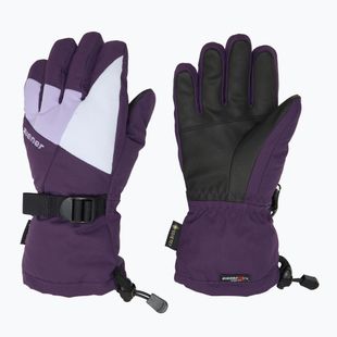 Gyerek síkesztyű ZIENER Lani GTX dark violet