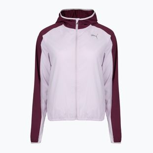 Női futókabát Puma Run 5K Woven Jacket lavender fog