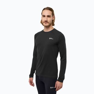 Férfi termoaktív pulóver Jack Wolfskin Infinite Warm fekete