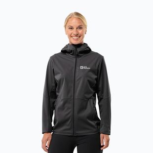 Jack Wolfskin női softshell dzseki Feldberg Hoody fekete