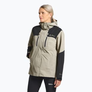 Jack Wolfskin Jasper 2L stone női esőkabát
