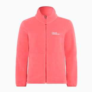 Gyermek polár pulóver Jack Wolfskin Taunus sunset coral