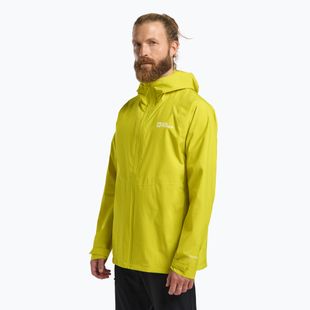 Jack Wolfskin Prelight 2.5L LT chartreuse férfi esőkabát