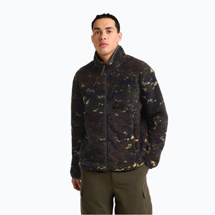 Férfi túrapulóver Jack Wolfskin Stone Lite Aop zuzmó tőzeg