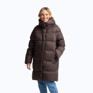 Női pehelykabát Jack Wolfskin Icy Hill Coat Rds peat