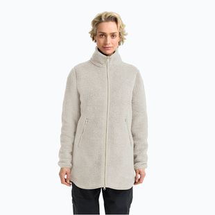 Női túrakabát Jack Wolfskin High Curl Coat világos homok