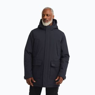 Férfi esőkabát Jack Wolfskin Canyon Shield Parka sötét tengerészkék