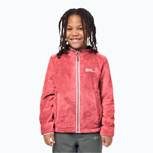 Gyermek túrapulóver Jack Wolfskin Nepali sunset coral