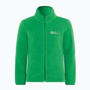 Gyermek polár pulóver Jack Wolfskin Taunus mystic green