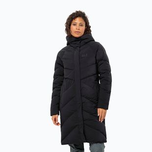 Női pehelykabát Jack Wolfskin Marienplatz Coat black