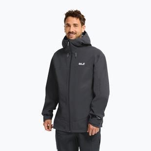 Férfi esőkabát Jack Wolfskin Rockpaw 3L phantom