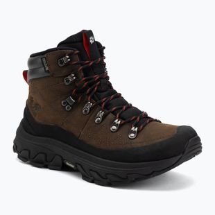 Férfi túracipő Jack Wolfskin Apex Hike Pro Leather Texapore Mid fawn