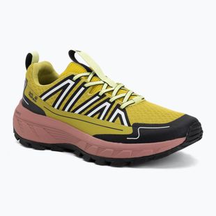 Férfi túracipő Jack Wolfskin Wild Hike Low chartreuse