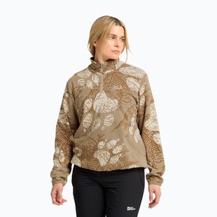 Női polár pulóver Jack Wolfskin Paw Era 100 Orint Half Zip paw hazel wood