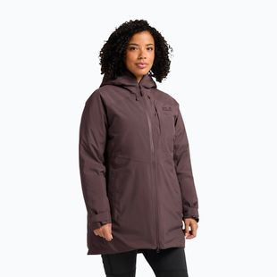 Női pehelykabát Jack Wolfskin Icecape 2L Down Ins Rds sheer plum