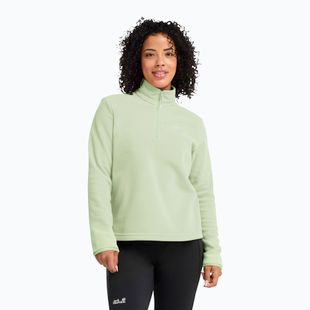 Női polár pulóver Jack Wolfskin Taunus 100 Half Zip melon