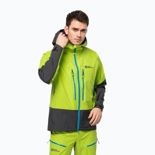 Jack Wolfskin férfi Alpspitze 3L sí dzseki zöld 1115181